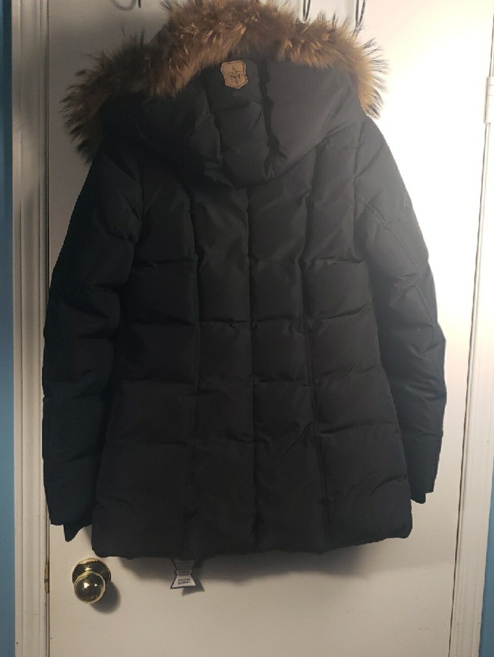 Mackage Down Jacket Size Medium Black - Picture 9 of 9